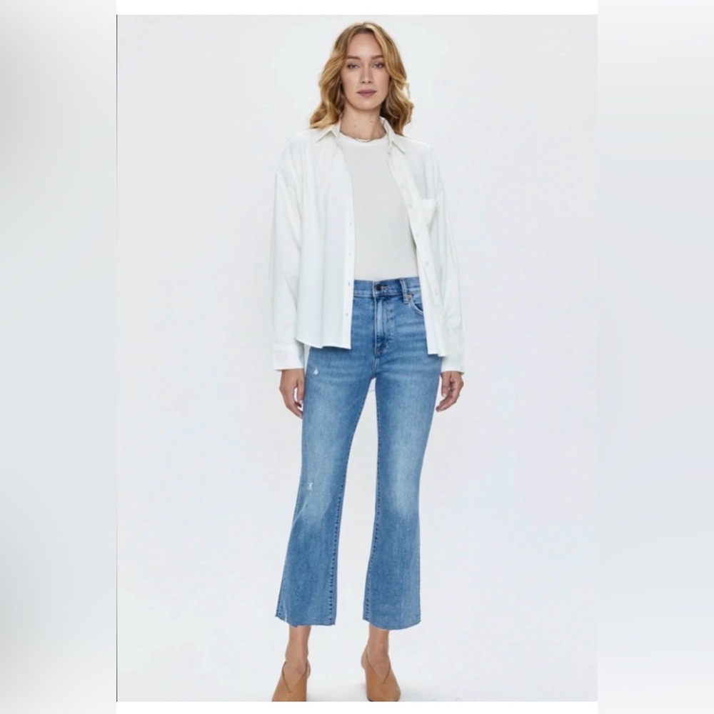 Pistola Lennon High Rise Cropped Flare — Xuma